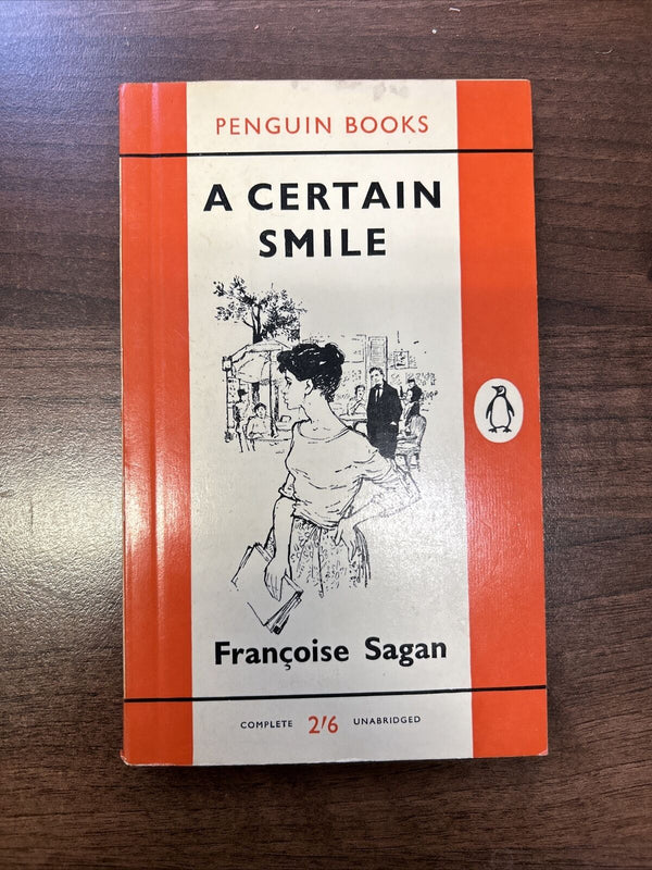 A CERTAIN SMILE Francoise Sagan - Penguin Paperback No 1444 1961 France