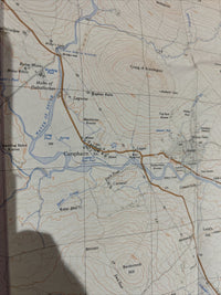 CARSPHAIRN Ordnance Survey 1:25000 First Series 1956 NX59 Lamford Liggat