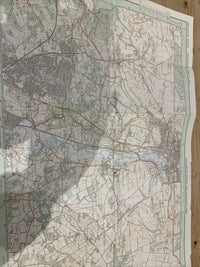 WINCHESTER South Chandlers Ford  Ordnance Survey No 1264 1:25000 1988