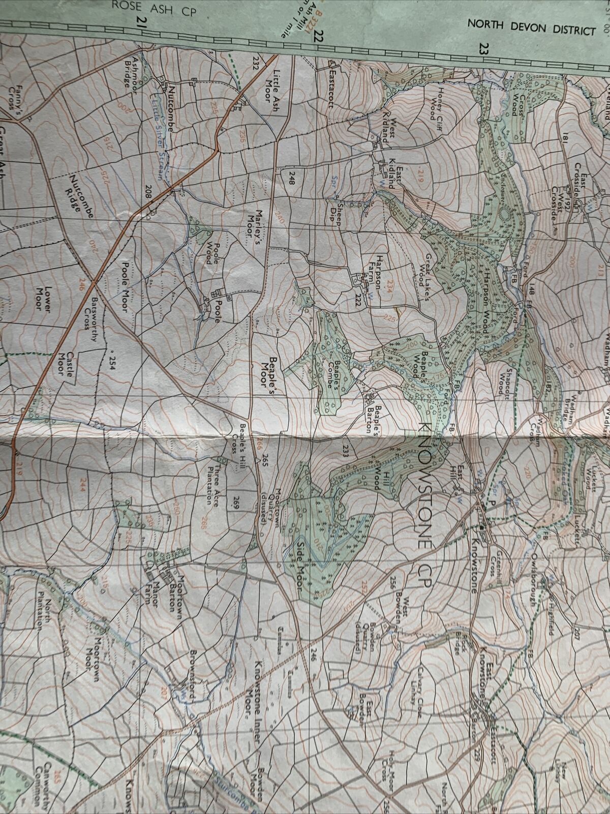 DULVERTON Devon Pathfinder Ordnance Survey Sheet SS82/92 1:25000 1977