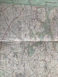 DULVERTON Devon Pathfinder Ordnance Survey Sheet SS82/92 1:25000 1977