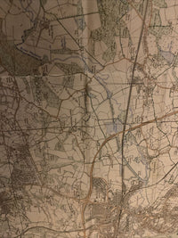 TONBRIDGE & EDENBRIDGE Pathfinder Ordnance Survey 1:25000 1981 No 1228