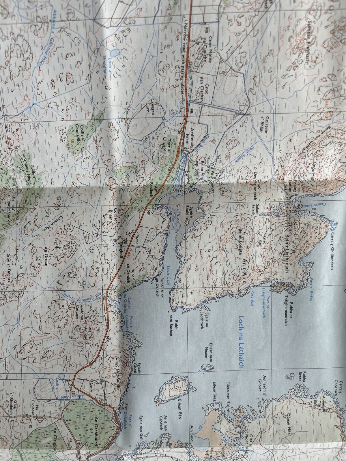 IONA & BUNESSAN  Ordnance Survey Map Pathfinder 341 1979 Reidh Eilean