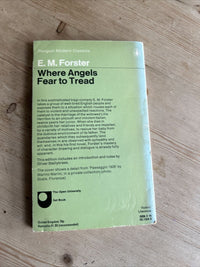 WHERE ANGELS FEAR TO TREAD EM Forster Penguin Modern Classics 1978