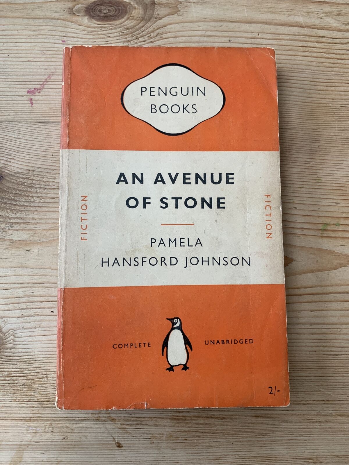 AN AVENUE OF STONE By Pamela H Johnson - Penguin Books 1953 Fiction Orange