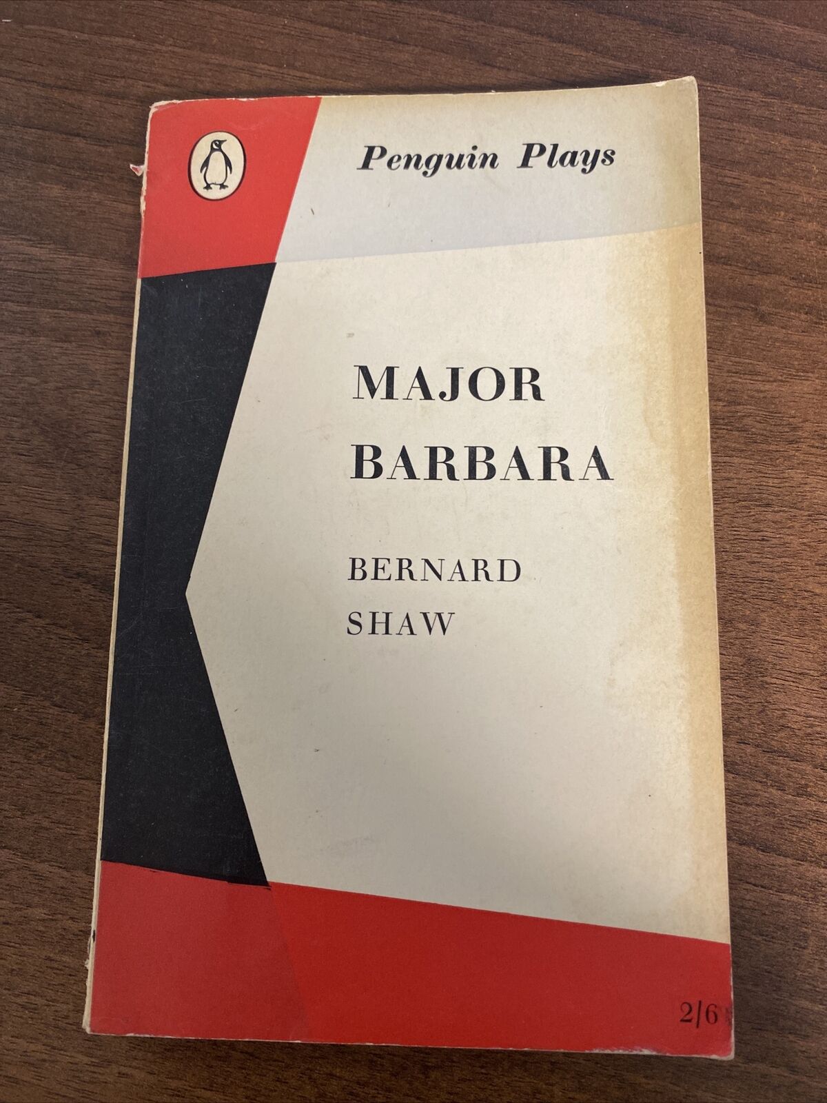 MAJOR BARBARA by Bernard Shaw Penguin Plays  1961