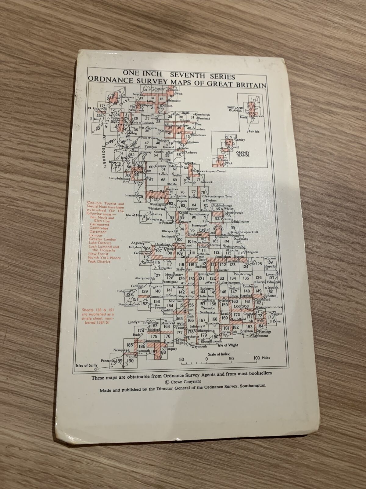 Portree - Ordnance Survey Seventh Series One Inch Map 1962 Sheet 25 Raasay Skye