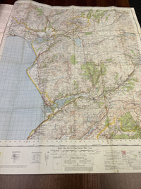 DOLGELLAU Ordnance Survey Map No 116 Seventh Ed 1967 Portmadoc Coed Y Brenin