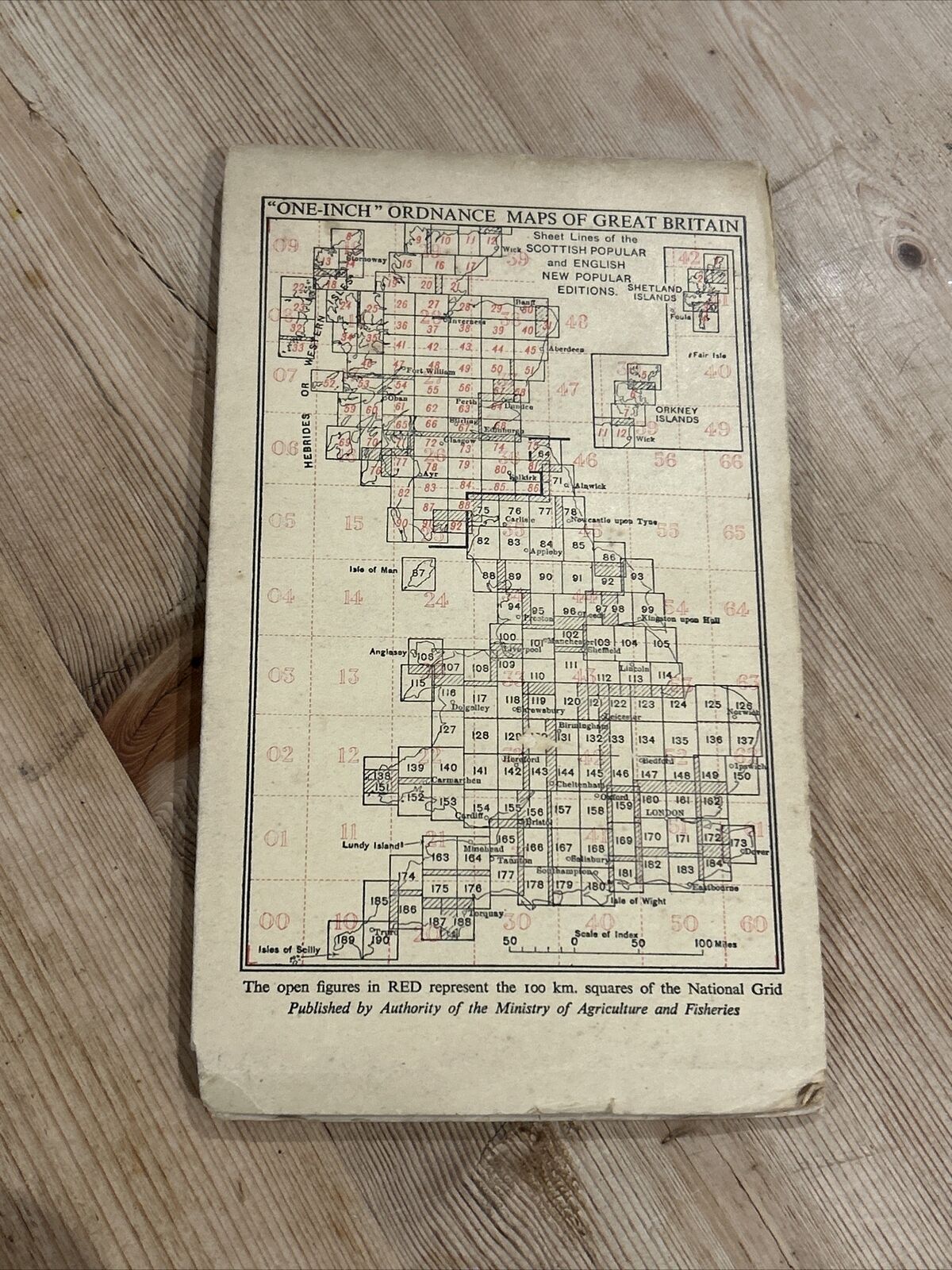 IPSWICH Ordnance Survey CLOTH 6th Series 1946 Sheet 150 One Inch Clacton Ramsey