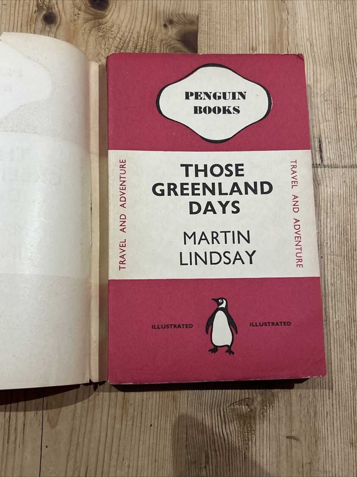 THOSE GREENLAND DAYS Martin Lindsay Penguin Books No 233 1939 Travel Adventure