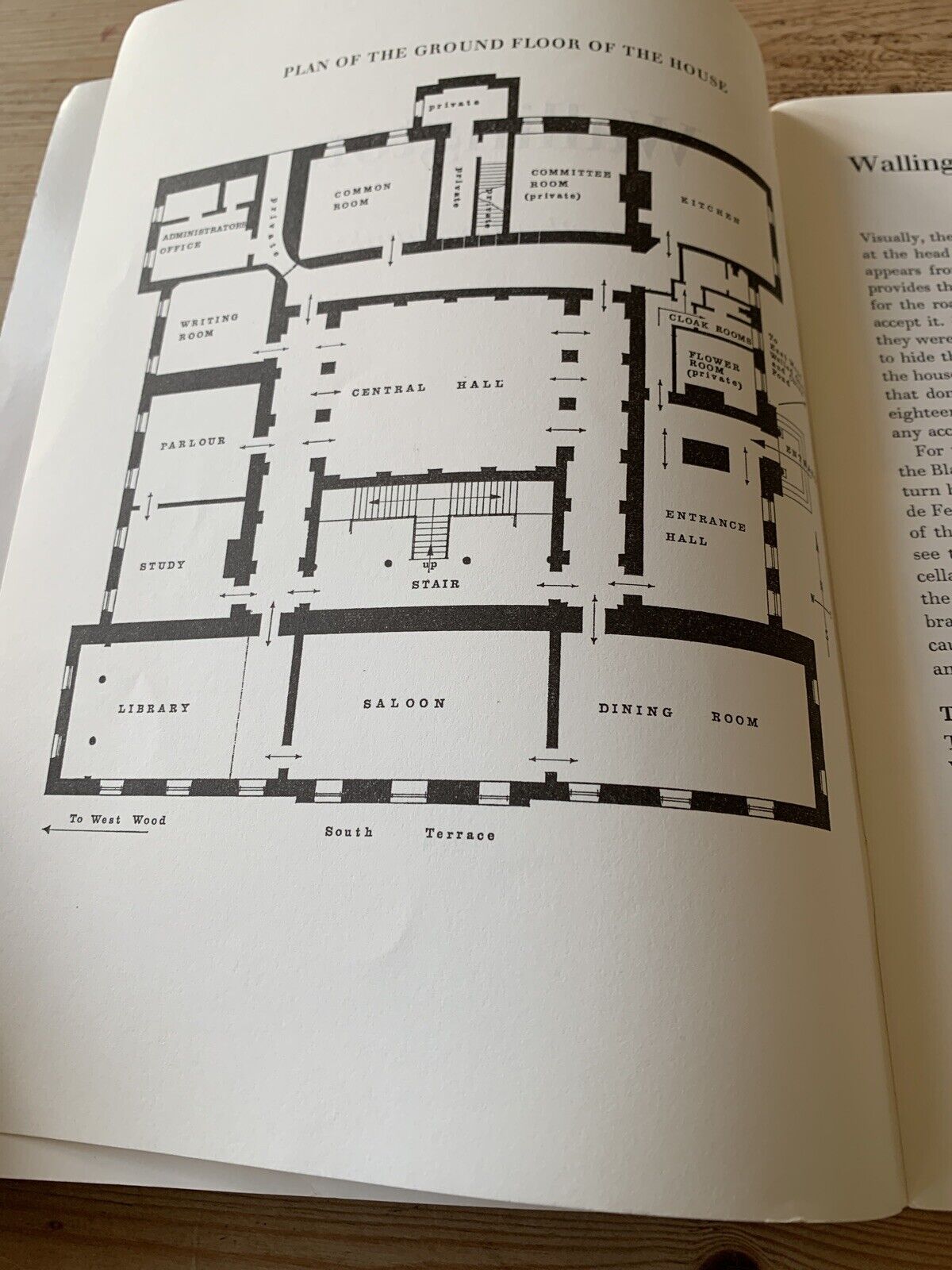 Wallington Northumberland - Guide 1974 Photos History Plans - National Trust