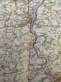 BARNSTAPLE Ordnance Survey One Inch Map Sheet 163 Good Condition 1970 Devon