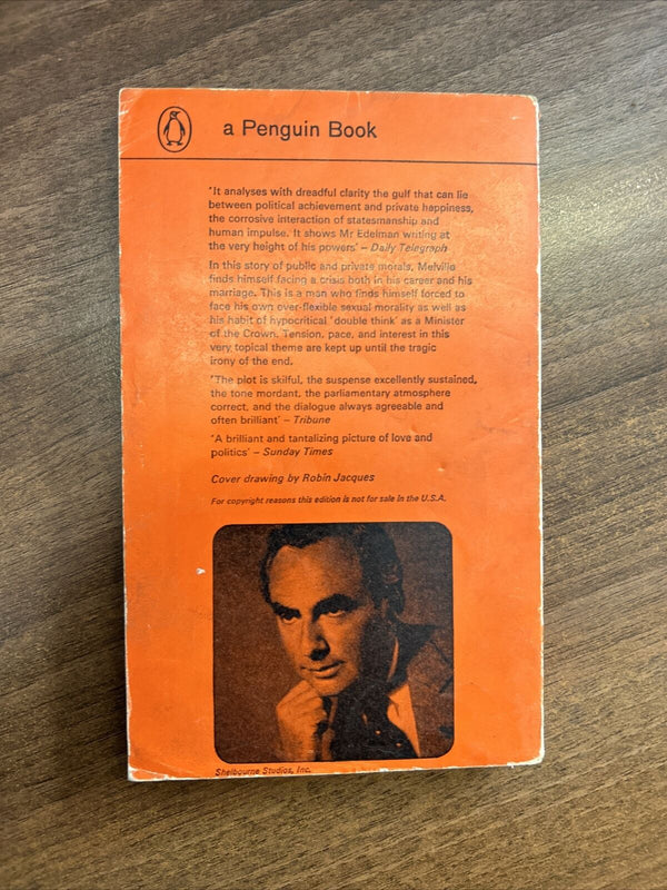 THE MINISTER - Maurice Edelman - Penguin Books 1964