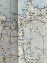 TONGUE 1959 Ordnance Survey One Inch Map Sheet 10 Scotland Farr Strathy Point