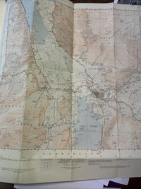 KESWICK Cumbria Ordnance Survey Sheet NY 22 Two & Half Inch MAP 1952 Derwent