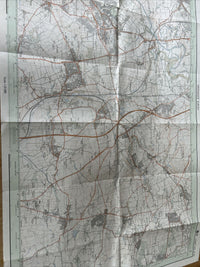 SPENNYMOOR & COXHOE Pathfinder Ordnance Survey NZ23/33 1:25,000 1984 Trimdon