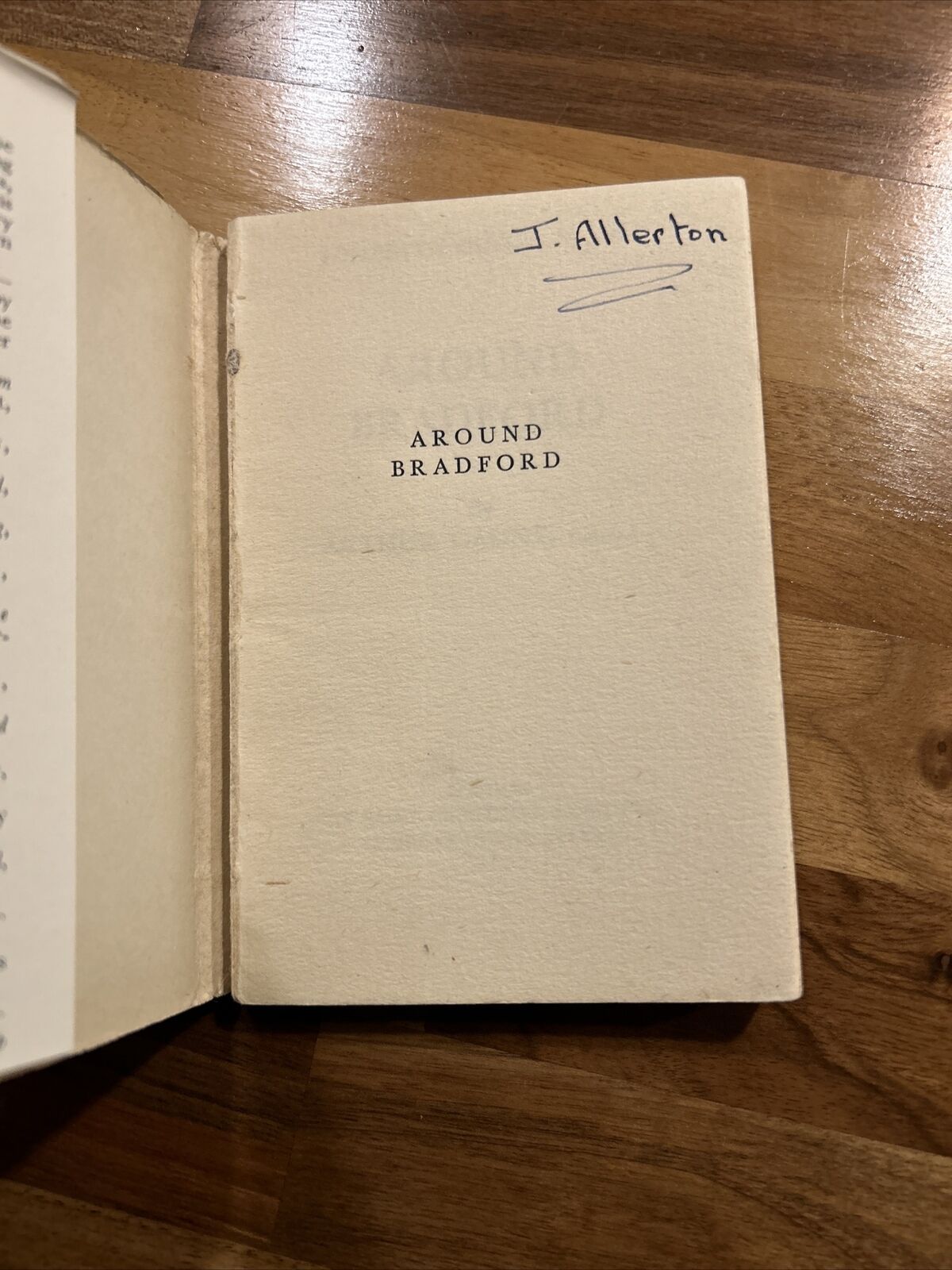 AROUND BRADFORD Footpath Guides Number 66 First Edition 1948 Arthur Gaunt