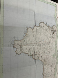 LIZARD POINT Pathfinder 1372 Ordnance Survey Sheet 1:25000 1986 Coverack