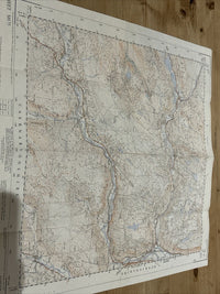 BETWS-Y-COED Ordnance Survey Sheet SH75 Map 1:25000 First Series 1953