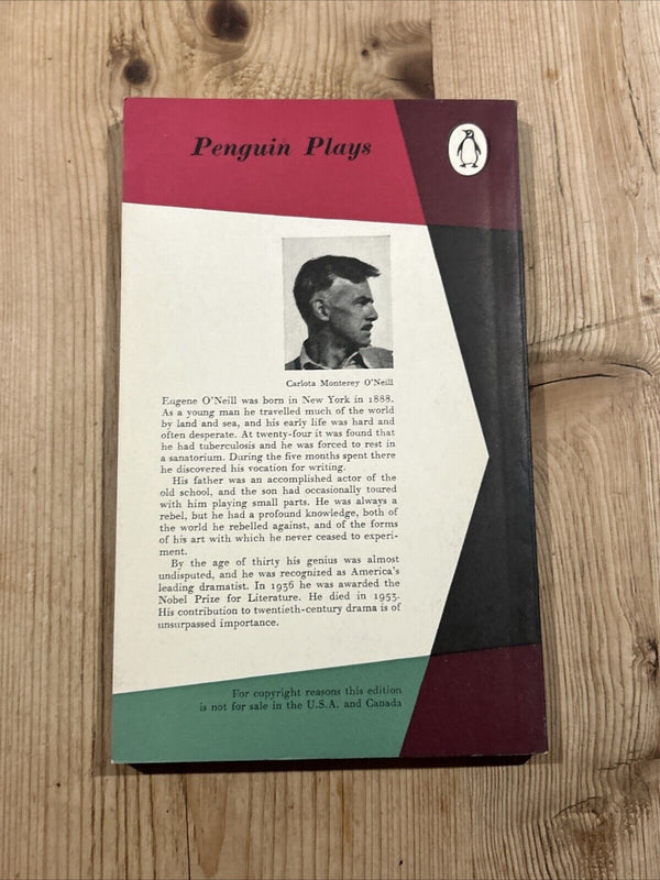 PENGUIN PLAYS EUGENE O’NEIL PL17 1960 Anna Christie Emperor Jones Desire Under