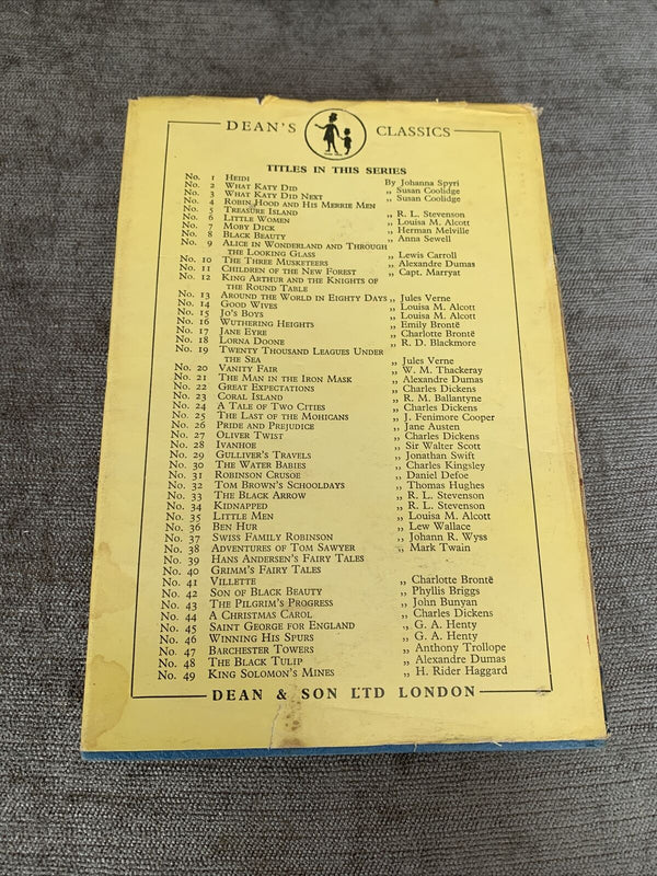 The CORAL ISLAND - RM Ballantyne - Dean & Sons Hardback 1960s Dust Jacket