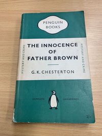 The Innocence Of Father Brown, GK Chesterton Penguin Crime Green No 766 1953