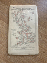 PORTREE Skye Scotland - Ordnance Survey One Inch Sheet 25 Seventh Series 1962