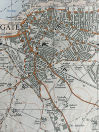 MARGATE Ordnance Survey First Series Sheet TR36 1:25,000 1961 Ramsgate Thanet