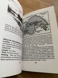 Waterside Walks In Lancashire - Brian Bearshaw Hardback Dust Jacket 1982 Maps