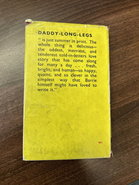 DADDY-LONG-LEGS Jean Webster 1951 Hardback Jacket Letters School