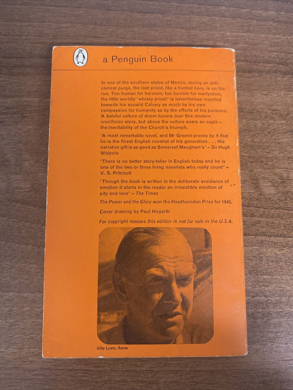 The POWER AND THE GLORY by Graham Greene - Penguin Book 1965