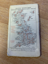 Kingussie Scotland - Ordnance Survey Seventh Series One Inch Map 1961 Sheet 37