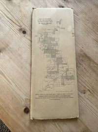 SCOTLAND SOUTH WEST Ordnance Survey Paper Sheet 2 Quarter Inch Map 4th Ed 1946