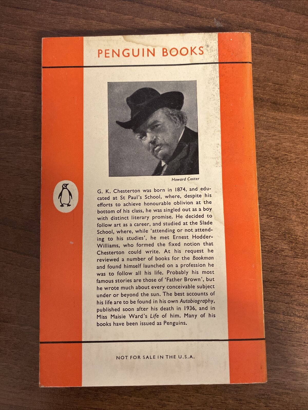 Essays And Poems (G. K. Chesterton - 1958) PENGUIN Paperback Book