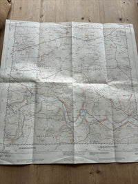 LLECHRYD Ordnance Survey 1:25,000 First Series Sheet SN24 1952 Cwmcoy Blaenporth