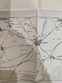 Newmarket - Garnett Map - Exning Snailwell Burwell Lakenheath 1970s? 