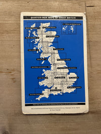 SOUTH EAST ENGLAND 1966 Ordnance Survey Paper Quarter Inch Map Sheet 17 London