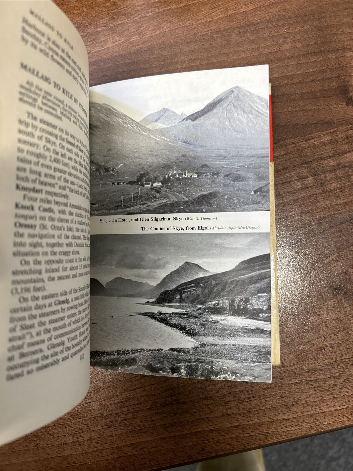 WESTERN SCOTLAND Skye Oban - Ward Locks Red Guide Hardback Dust Jacket Maps