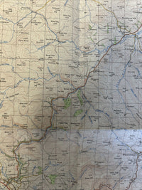 BIGGAR MOFFAT & SANQUHAR Ordnance Survey One Inch Sheet 68 Tiverton Devon 1965