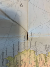 ARISAIG & LOCHABER Bartholomew - Half Inch Map 1964 No 50 Rhum Eigg Fort William