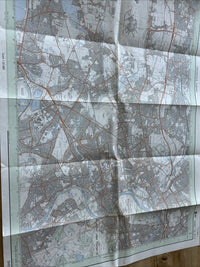 STAINES HEATHROW AIRPORT RICHMOND Pathfinder 1174 Ordnance Survey 1:25000 1984