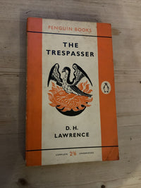 THE TRESPASSER - D H LAWRENCE - Penguin Paperback 1959