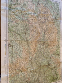 Bartholomew Map 1962 Half Inch No 8 SALISBURY PLAIN Winchester Reading Swindon