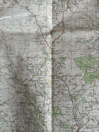 BRECON Ordnance Survey One Inch Sheet 141 Good Condition 1967 Talgarth Glasbury