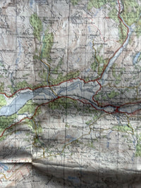 DOLGELLAU Ordnance Survey CLOTH Map 1962 Sheet 116 Seventh Series Portmadoc