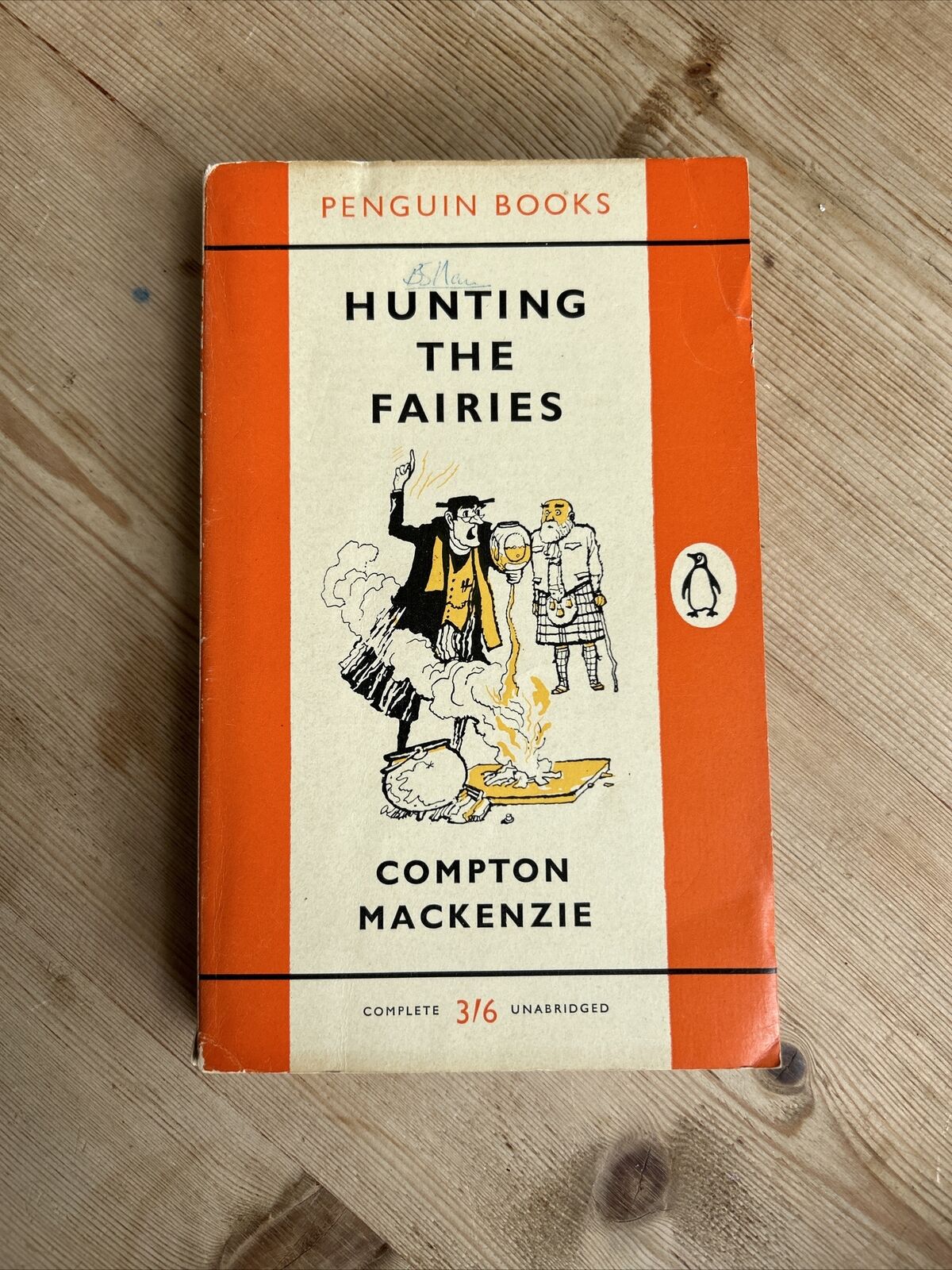 HUNTING THE FAIRIES Compton Mackenzie 1959  No 1365 Penguin First Ed