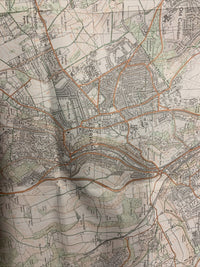 CATERHAM & Epsom Downs - Pathfinder Ordnance Survey 1:25000 1987 No 1207