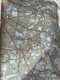 BIRMINGHAM Ordnance Survey Seventh Series Paper One inch 1953 Sheet 131