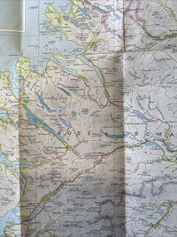 NORTH SCOTLAND Bartholomews RAC Sixth Inch Map Sheet 8 1960s? Wick Dingwall