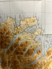 NORTH WEST SCOTLAND 1962 Ordnance Survey Fifth Series Quarter Inch Map Sheet 2